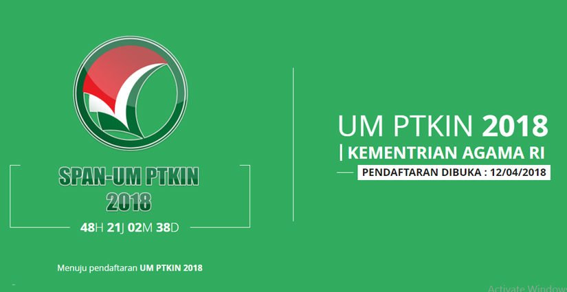 Jalur UM PTKIN Dibuka April 2018!