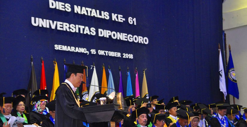 Universitas Diponegoro Gelar Dies Natalis Ke-61