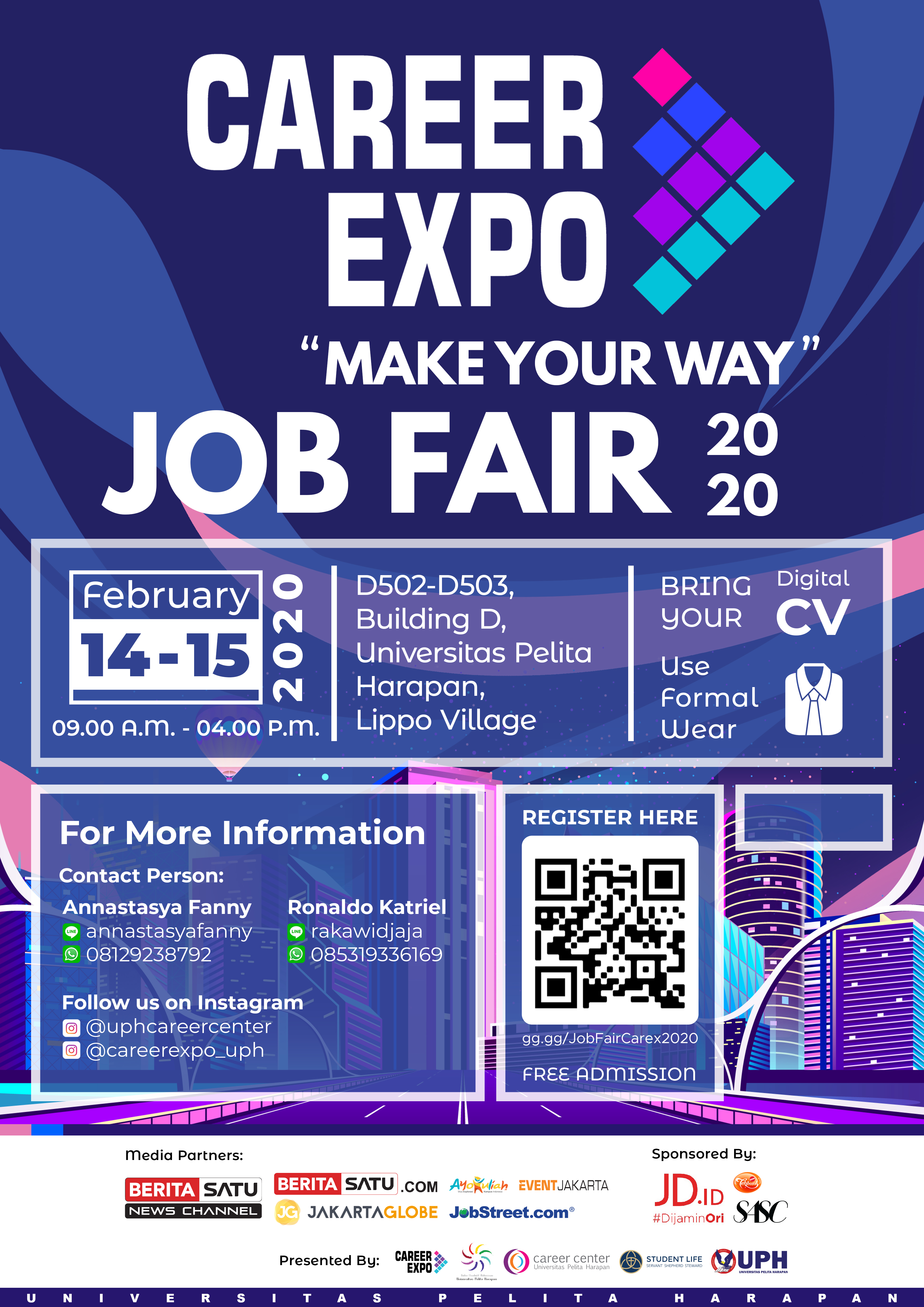 CAREER EXPO UPH 2020 Event Universitas AyoKuliah.id